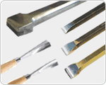 Scalpelli per edilizia, scalpelli e sgorbie per legno Scalpelli per edilizia, scalpelli e sgorbie per legno