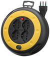Avvolgicavo spina 16A 4 prese universali 4 mt 0P32713