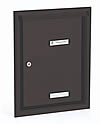 Sportello incasso alluminio grigio ferro 10-690.77