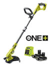 Tagliabordi Ryobi RLT183222S con 2 batterie 2Ah 18V