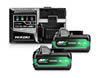 BoosterPack 2 batterie BSL36A18X 2,5Ah - 5,0Ah + UC18YSL3 Hikoki