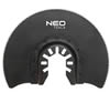 Lama semicircolare 85 mm legno e plastica 58-002 Neo