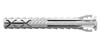 Tassello Fischer SX Plus L nylon prolungato_vedi misure
