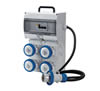 Quadro elettrico 4 prese e maniglia IP65-FME74119