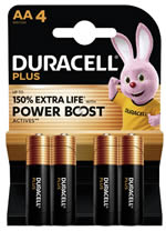Pile stilo Duracell Plus MN1500