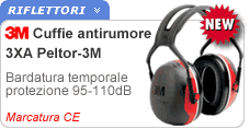 Cuffie auricolari X3A Cuffie auricolari antirumore