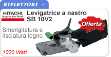 Punte trapamo HSS al Cobalto Levigatrice nastro SB 10V2 Hitachi