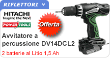 Trapano avvitatore a percussione batteria al litio Avvitatore batteria al litio DV14DCL2