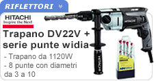 Pacchetto Hitachi con punte