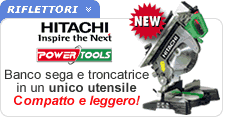 Sega troncatrice Hitachi C12YA Troncatrice Hitachi C12YA