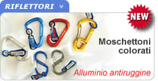 Moschettoni colorati Robur Moschettoni colorati Robur