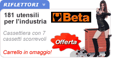 Carrelli Beta per utensili
