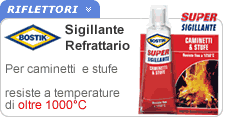 Mastice per stufe, caminetti e berbecue