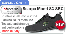 Scarpa da lavoro antiscivolamento Monti Cofra
