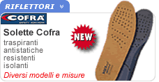 Solette per calzature Cofra Solette per calzature Cofra