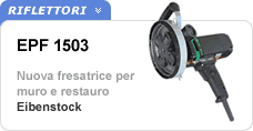 Fresatrice per intonaci e malte Fresa per muri Eibenstock