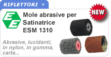 Mole spazzole per satinatrice Mole abrasive per satinatrice