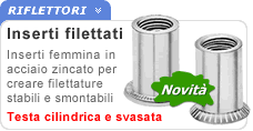 Inserti filettati