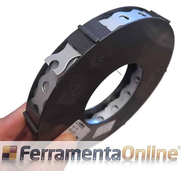 Rotolo nastro acciaio forato