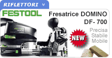 Fresatrice per giunzioni Domino XL Fresatrice legno Domino XL DF 700 Festool
