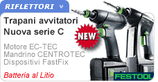 Trapani Festool nuova serie C Trapani Festool nuova serie C