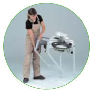 Troncatrice CS 50 FESTOOL leggera e trasportabile