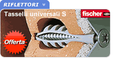 Tasselli universali mod S Fischer Tasselli universali mod S Fischer