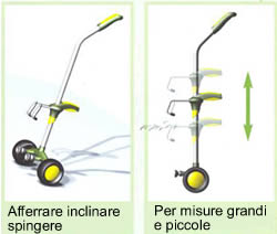 Carrello poratavasi regolabile POTMOVER Carrello poratavasi regolabile