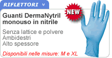 Guanti nitrile spessore elevato Guanti monouso Derma Nytril