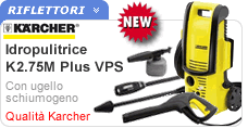 Idropulitrice K2.75M Plus Idropulitrice K2.75M Plus