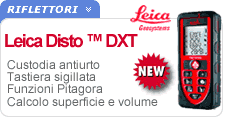 Misuratore laser Leica Disto DXT Misuratore laser Leica Disto DXT