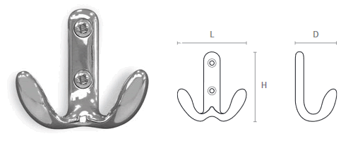 Dimensioni porta abiti art.4020 MitaL width=