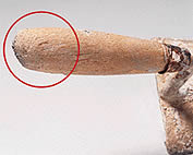 Cazzuola manico legno Manico legno