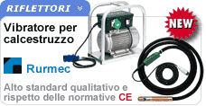 Vibratore calcestruzzo Rurmec Vibratore per cemento calcestruzzo