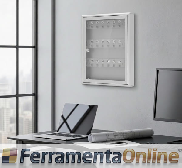 Bacheca portachiavi Silmec 24 posti