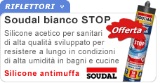Silicone bianco STOP Soudal 300ml