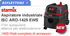 Aspira solidi liquidi Starmix Aspiratore indstriale professionale Starmix