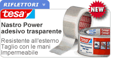 Nastro trasparente adesivo Tesa Power Nastro adesivo Power Tesa trasparente