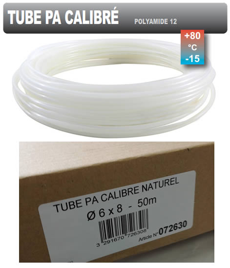 Tubo poliammide trasparente