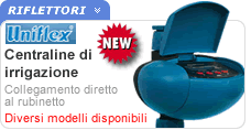 Centralina irrigazione Uniflex Centraline irrigazione per giardino