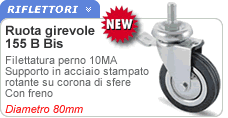 Ruota 155B con freno