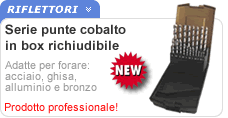 Punte per trapano al cobalto Punte trapano al cobalto