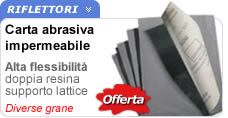 Carta abrasiva doppia resina