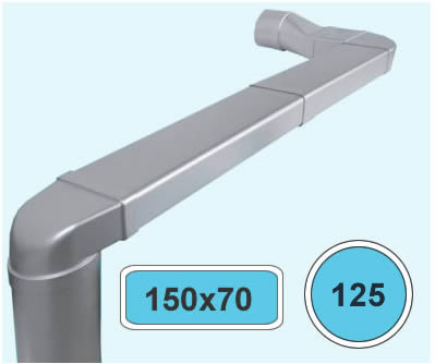 Aerazione canalizzata in PVC Aerazione canalizzata in PVC