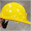 Elmetto sicurezza regolabile giallo