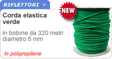 Corda elastica in bobine Corda elastica in polipropilene