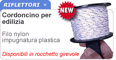 Rocchetto cordoncino per edilizia Cordoncino per edilizia in nylon