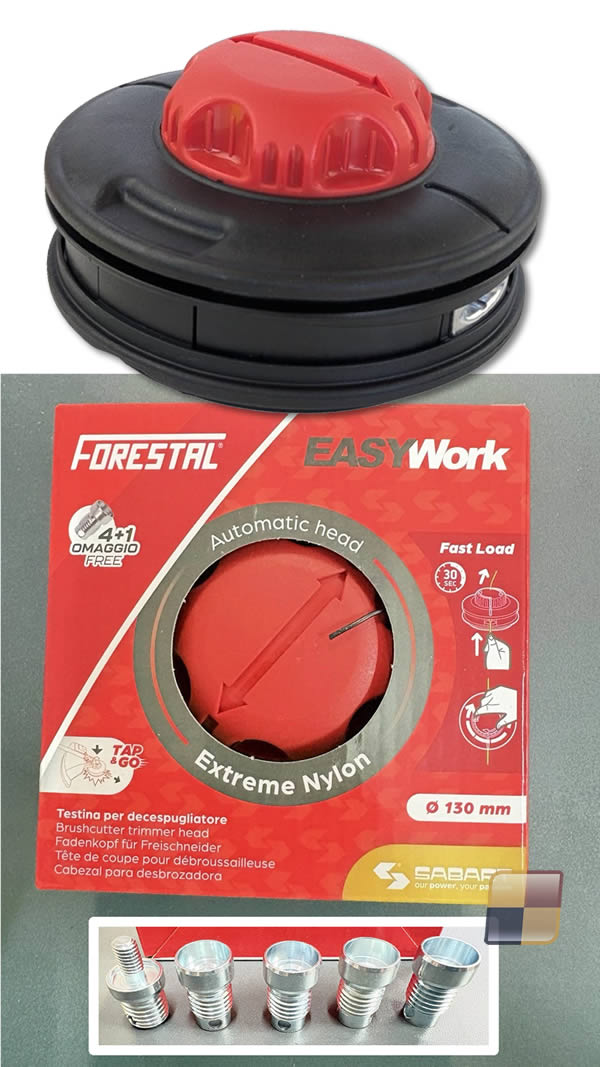 Testina EasyWork per decespugliatore