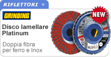 Disco lamellare sbavo ferro Disco lamellari Grinding per ferro