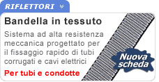 Bandella in tessuto 15 mm per fissaggio